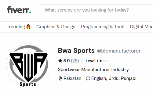 Fiverr Profile